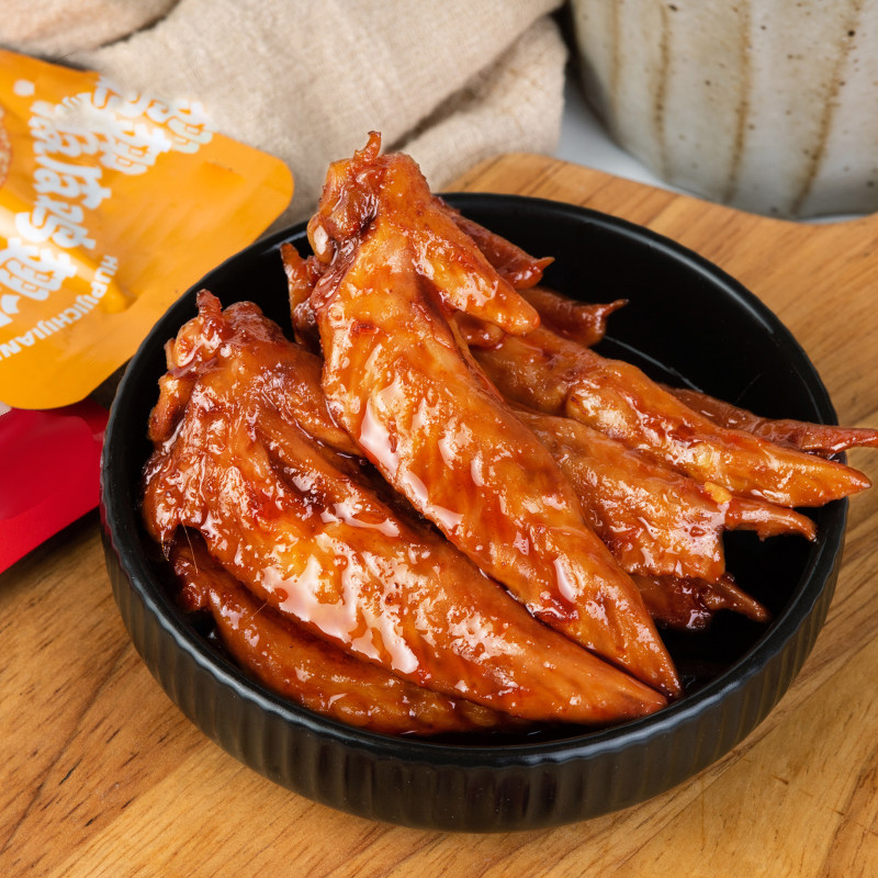 香辣虎皮鸡翅尖卤味解馋零食酱卤鸡肉制品香辣休闲小吃食夜宵熟食,淘宝优惠券,粉丝福利购,淘宝优惠卷