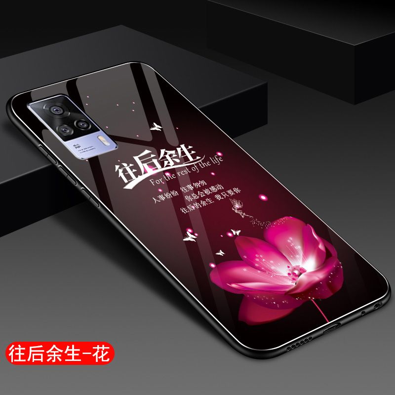 vivos9e手机壳vivo s9e玻璃保护套vlv0s9e硅胶软边硬壳男女款情侣s9e vivo全包防摔5g个性网红创意薄新款voiv-图3