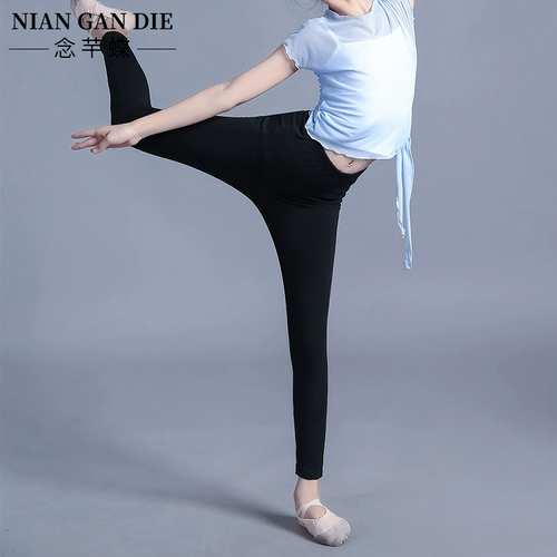 Детские штаны, комбинезон, черные танцующие леггинсы, в обтяжку