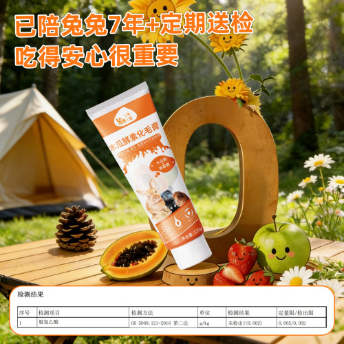牛宠木瓜酵素化毛膏兔子荷兰猪熊仓鼠龙猫豚鼠排毛兔子用品化毛膏 - 图2