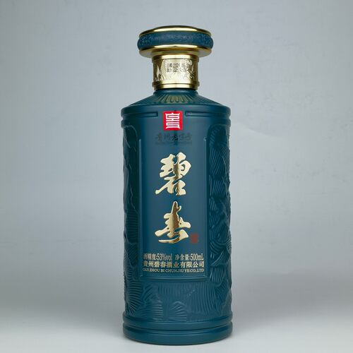 贵州53度碧春酱源酒酱香型白酒老三春500ml*1瓶/2瓶/6瓶礼盒整箱 - 图0