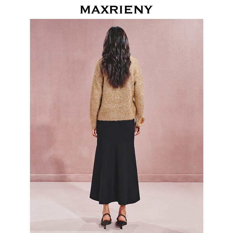 【奥莱】MAXRIENY盘扣装饰系带外套女,淘宝优惠券,粉丝福利购,淘宝优惠卷