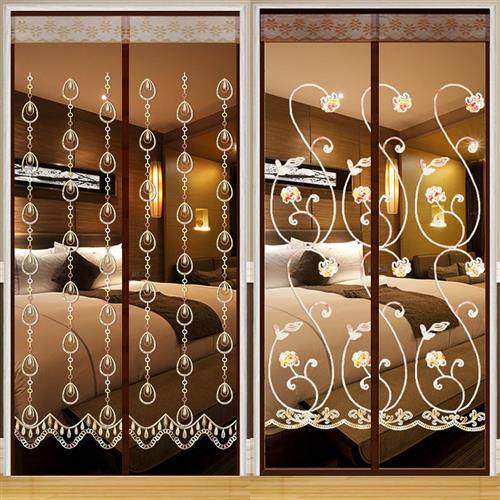 防蚊门帘磁块金刚网家用高档魔术贴夏季卧室免打孔磁性纱门纱窗,淘宝优惠券,粉丝福利购,淘宝优惠卷