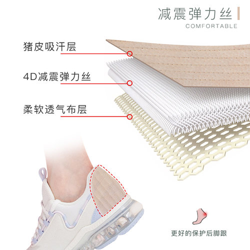鞋子买大了改小一码缩半码垫男女运动鞋防磨脚防掉跟鞋防滑后跟贴 - 图1