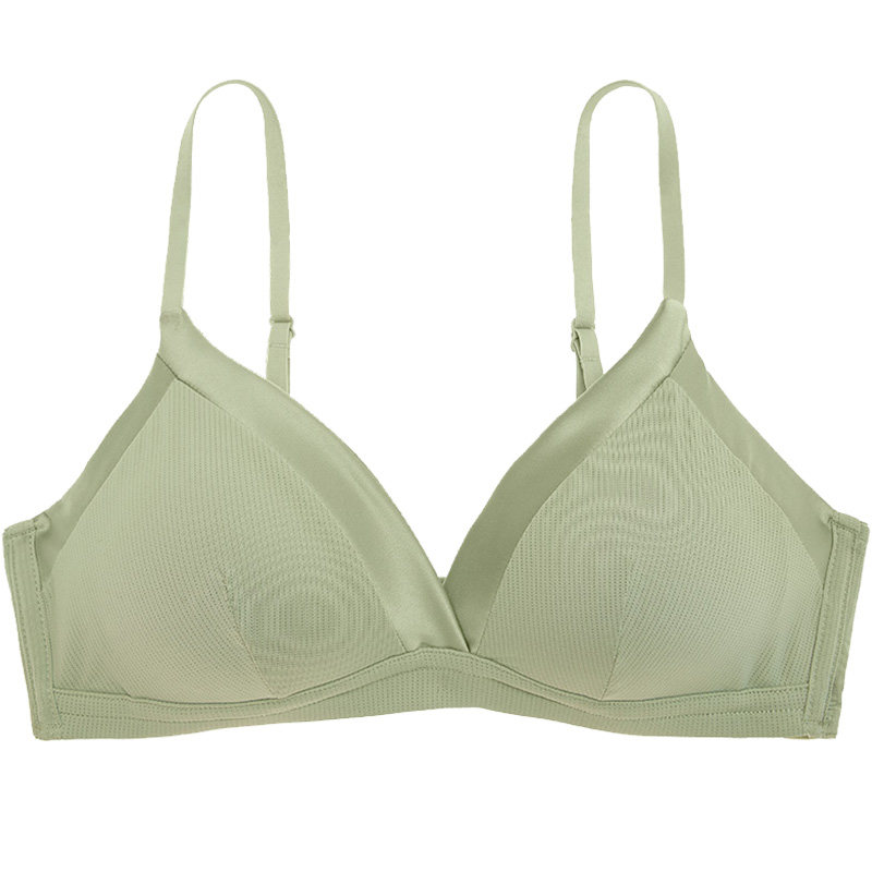 简约光面无痕超薄款女法式舒适文胸 千怡嘉文胸