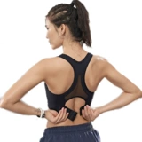 Спортивный бюстгальтер, высокопрочное противоударное нижнее белье, поддерживающая майка топ для спортзала, поддерживающий бюстгалтер, для бега, красивая спина