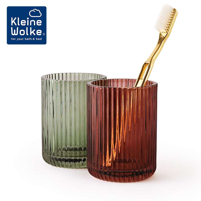 Kleine Wolke德国进口玻璃漱口杯ins风刷牙杯子牙缸牙刷杯洗漱杯 - 图3