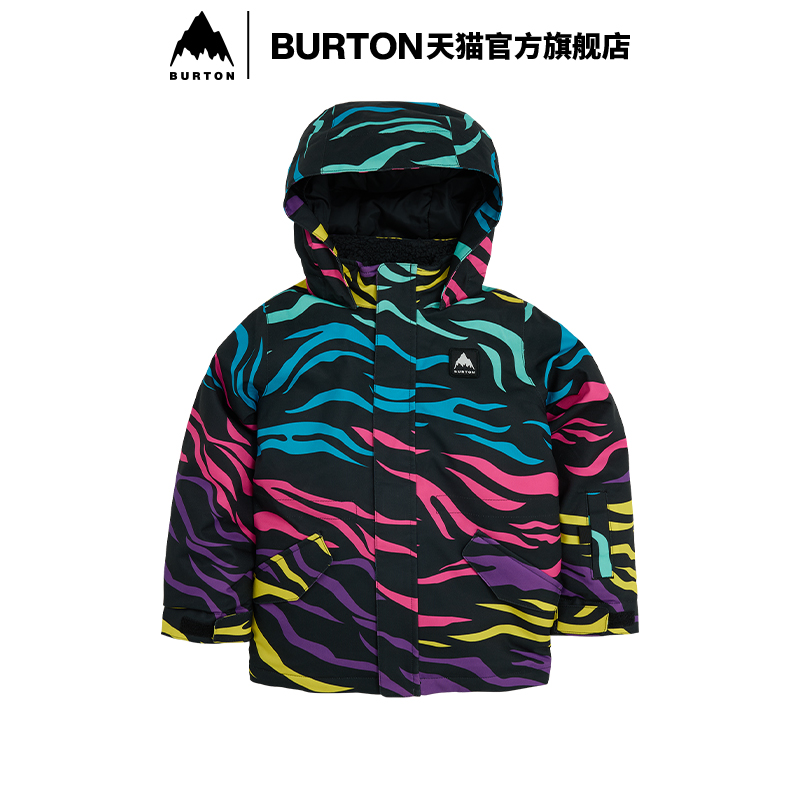 BURTON伯顿官方儿童 PARKA 滑雪外套舒适防泼水上衣单板221731,淘宝优惠券,粉丝福利购,淘宝优惠卷