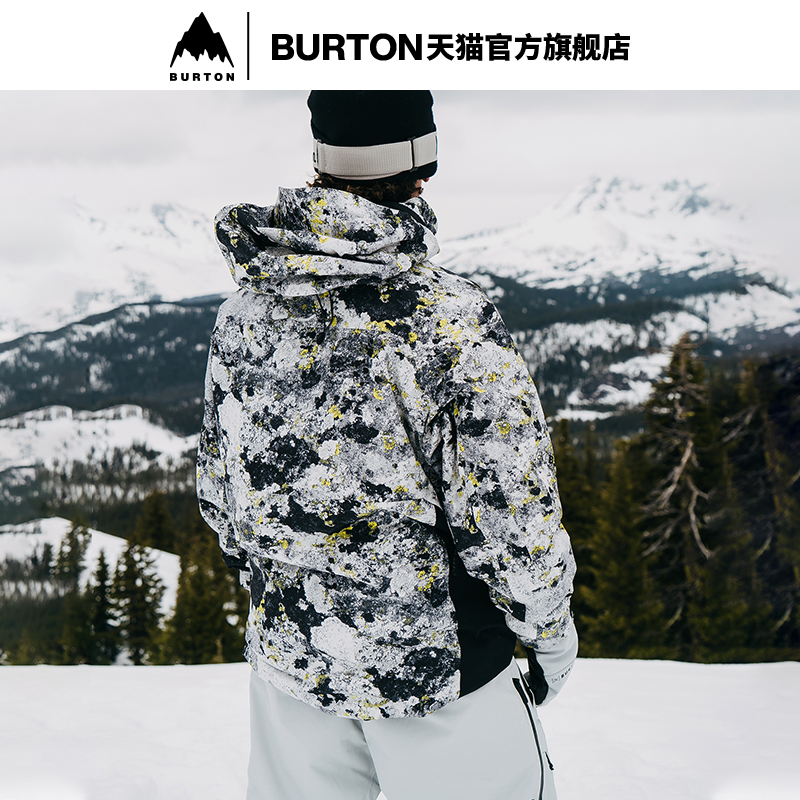 BURTON伯顿官方男士[ak]SWASH滑雪服GORETEX防泼水保暖雪服100011-图1