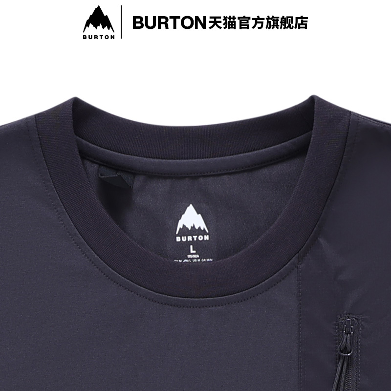 BURTON伯顿 AIZAWA春夏户外系列男SPROUT短袖T恤运动T恤111023-图3