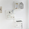 Perforated board storage rack desk desk storage dormitory