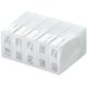 Data cable storage box mobile phone partition sorting tool