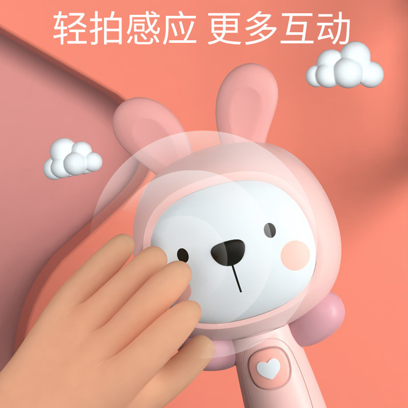 六6-12个月3宝宝可啃咬7婴儿玩具 华中亿母婴摇铃