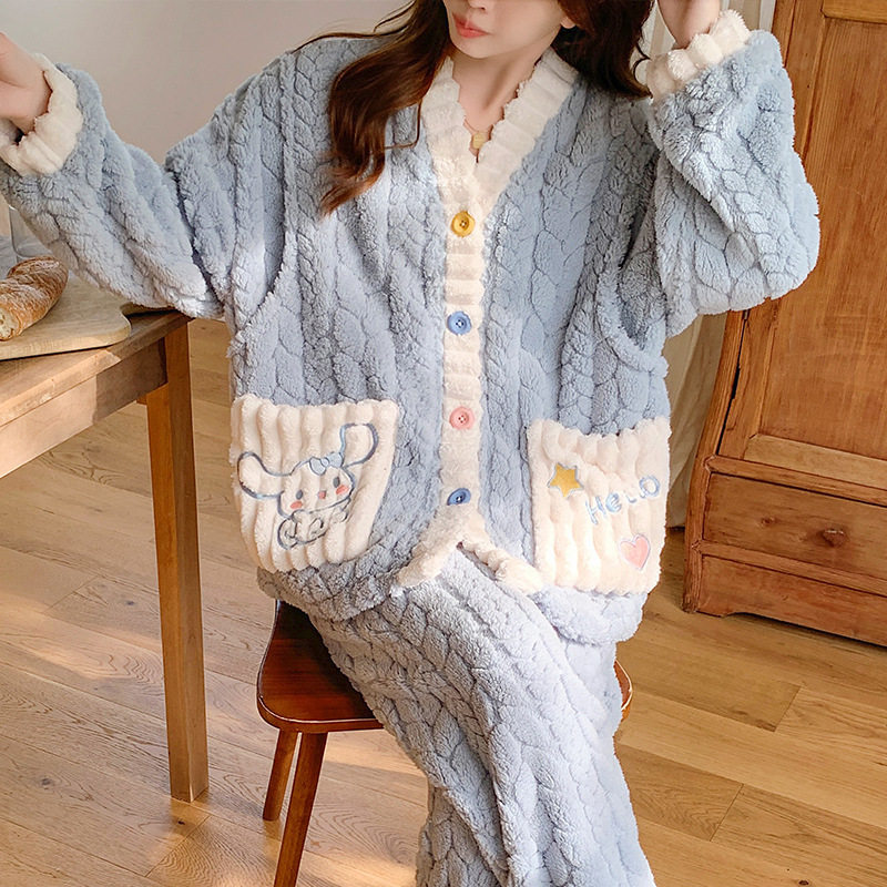 英国品质孕妇睡衣珊瑚绒月子服秋冬款产后怀孕期加厚加绒产妇哺乳,淘宝优惠券,粉丝福利购,淘宝优惠卷