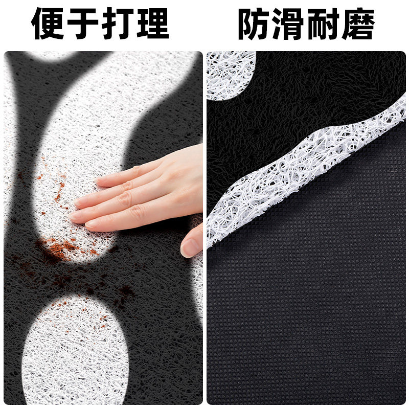 创意地垫入户门垫丝圈进门门口可蹭土防滑除尘耐脏地毯脚垫可裁剪,淘宝优惠券,粉丝福利购,淘宝优惠卷