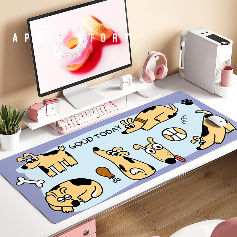 治愈系猫咪办公桌垫大号笔记本鼠标垫电脑键盘垫学生护眼书桌垫子,淘宝优惠券,粉丝福利购,淘宝优惠卷