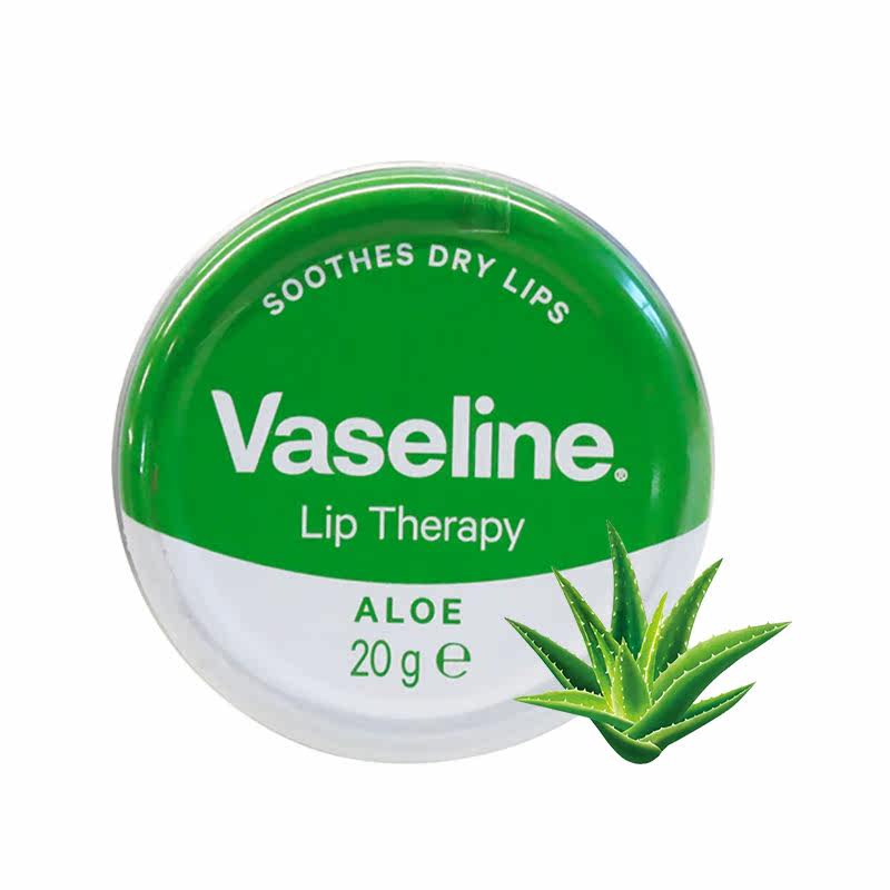 进口vaseline凡士林润绿色润唇膏 旺华个护海外润唇膏