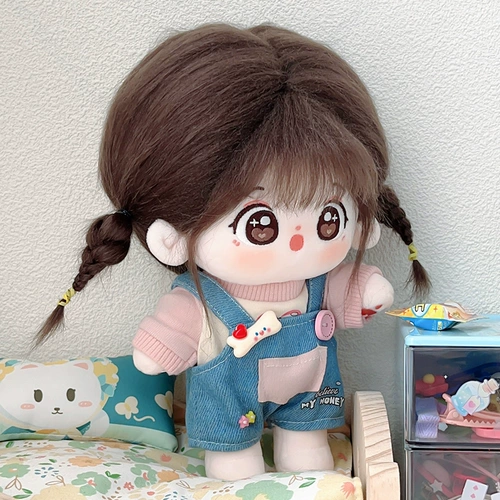 Хлопковая плюшевая кукла для друга, 20см, детская одежда, подарок на день рождения, (в наличии на складе)