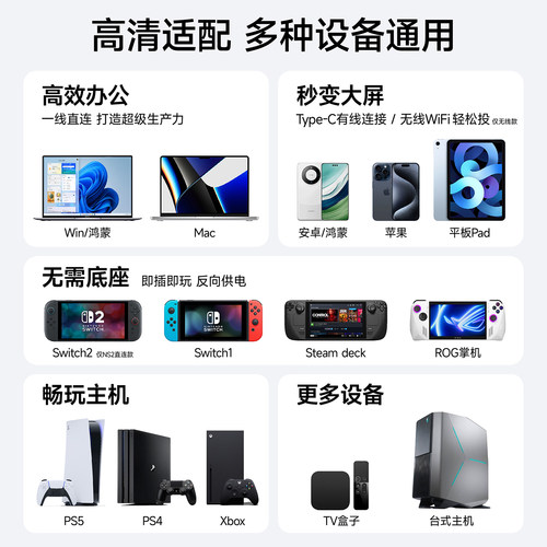 CFORCE便携显示器IPS护眼PS5显示器NS扩展屏电脑外接显示器 - 图1