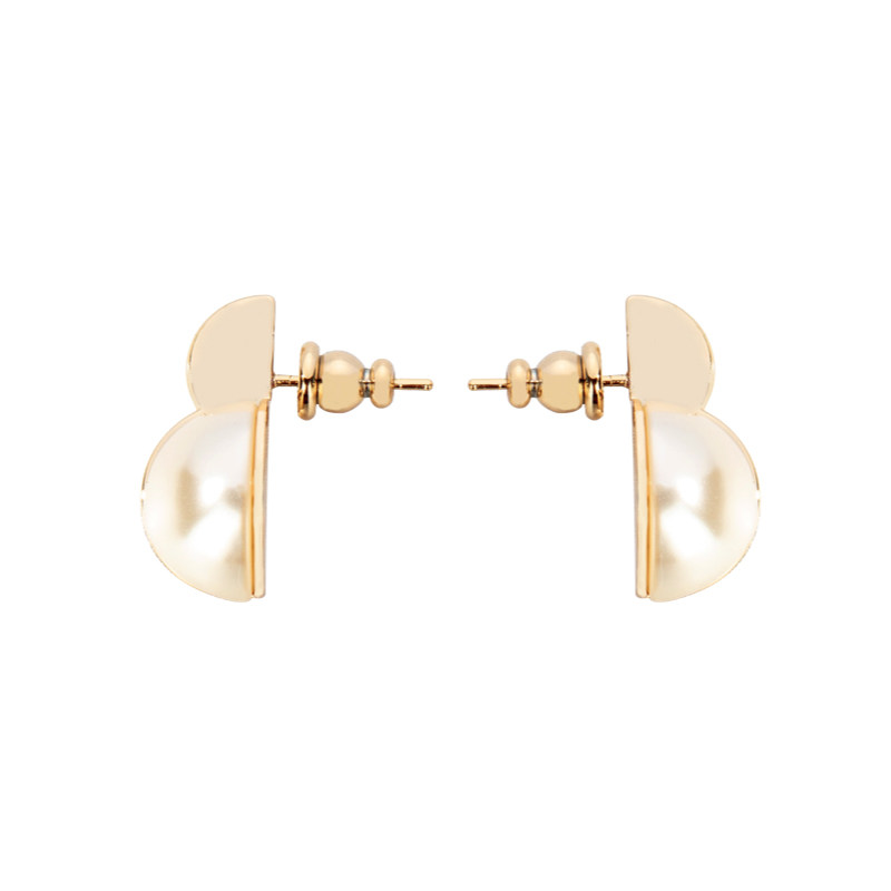 奥米迪奥异形珍珠新潮款百搭女耳钉 aomidior耳钉