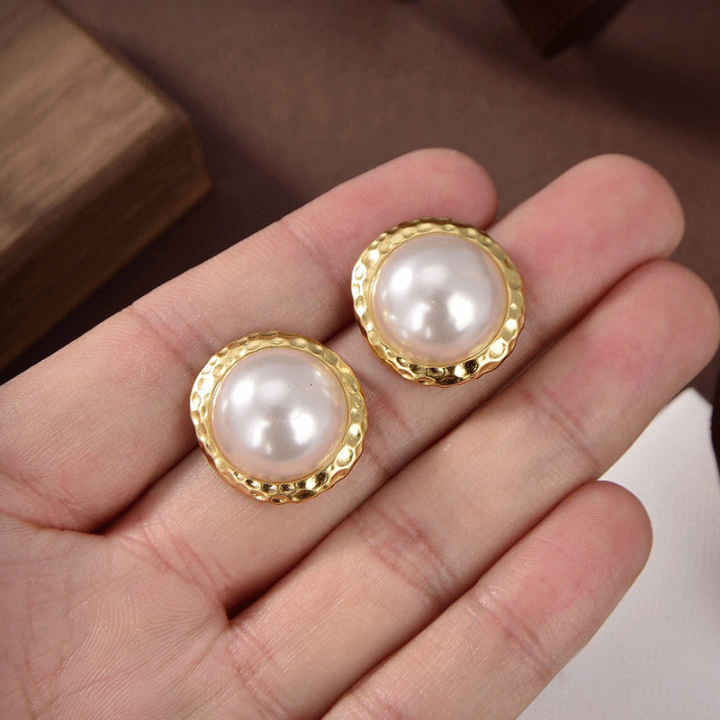 奥米迪奥不规则几何珍珠2021年耳钉 aomidior耳钉