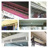 1,8 алмазные микроэвевевереи у двери воздушной занавески 0,6 мл .,91,21,52 метра