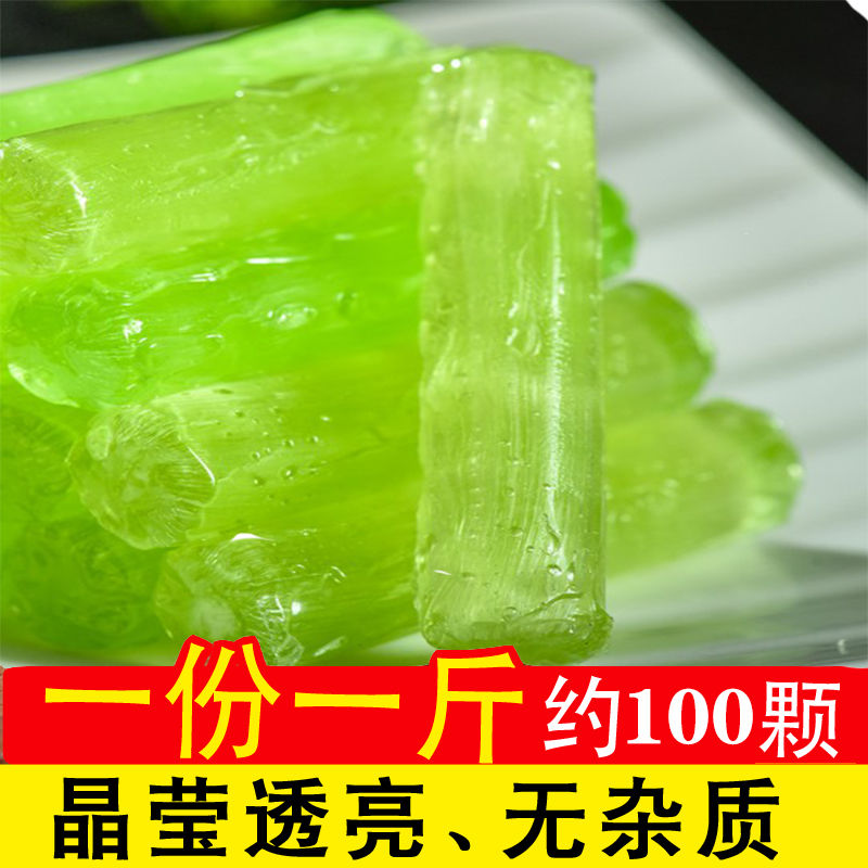 薄荷棍老式薄荷糖清凉正宗四川传统手工老式薄荷糖小时候老式糖果
