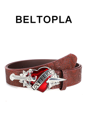 BELTOP一箭穿心亚比y2k街头腰带