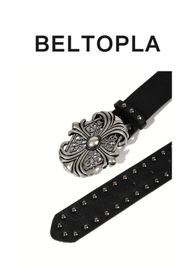 BELTOPLA原创设计十字架belt腰带