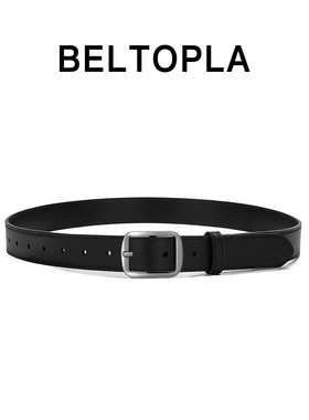 BELTOPLA原创黑色小众设计感腰带