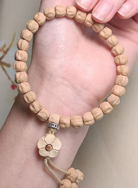 情侣民族风天然百香籽佛珠手串