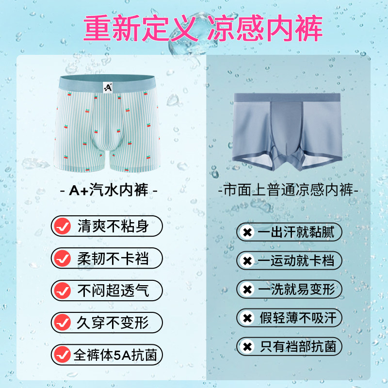  adamunderwear男平角内裤