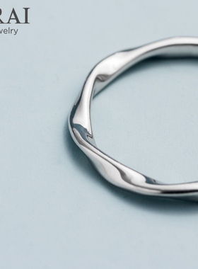 arai原创设计925纯银ins闺蜜戒指