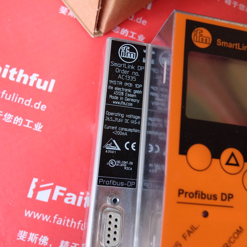 议价 AC1335 易福门全新AS-I SmartLink DP 模块 AS-i DP - 图1