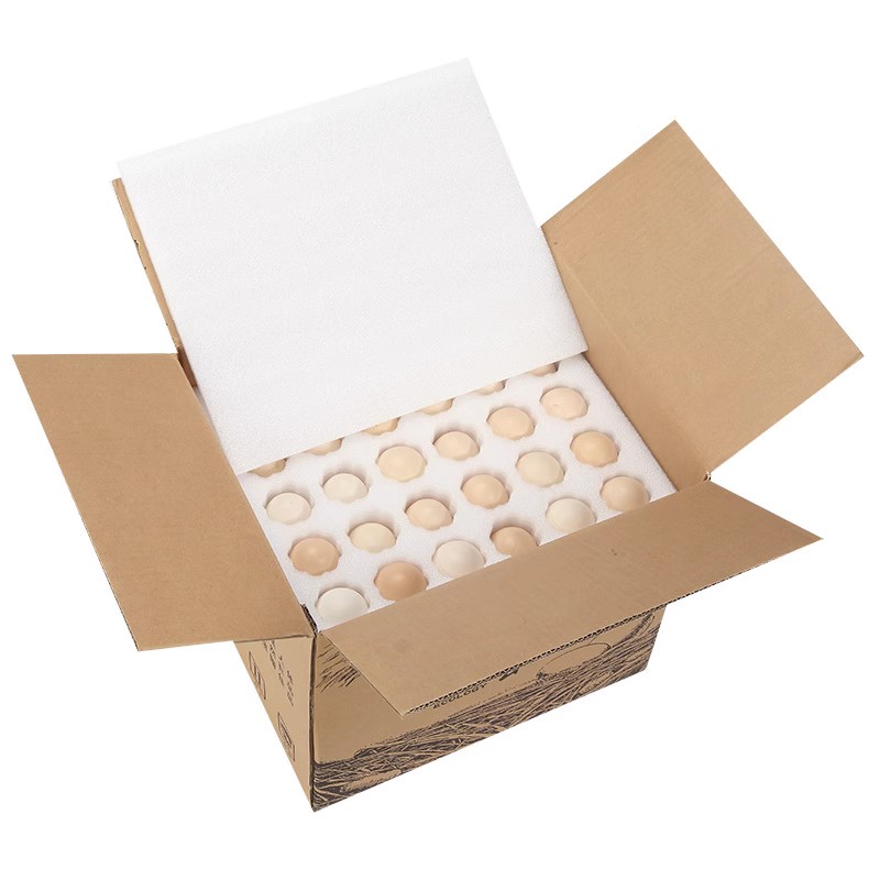 鸡蛋快递包装盒防震包装箱珍珠棉鸡蛋托防碎蛋类专用打包盒定制 - 图3