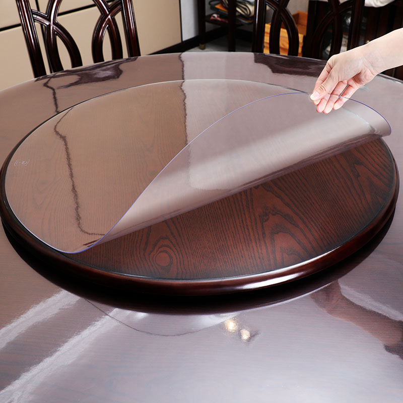 *桌垫透明pvc软玻璃桌面垫防油防水塑料桌布水晶板胶垫茶几保护垫 - 图3