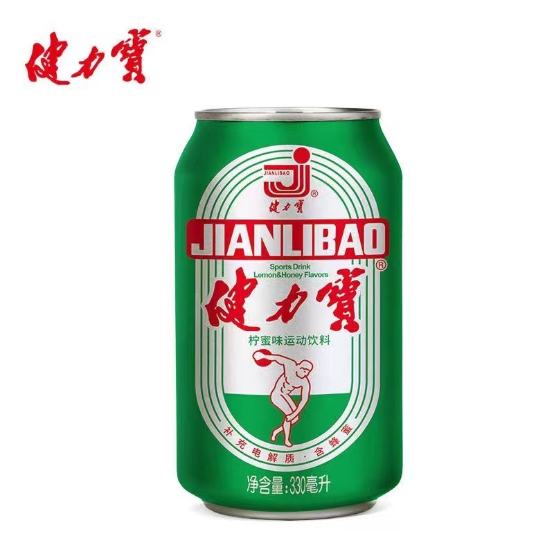 健力宝国潮经典罐柠蜜味运动碳酸饮料330ml×6罐 - 图3