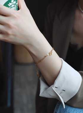 新款方糖手链闺蜜女款小众设计高级感不掉色方珠手串时尚百搭送礼