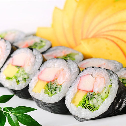 寿司海苔大片做紫菜包饭专用50张墨绿色商用食材烤紫菜全型做饭团 - 图1