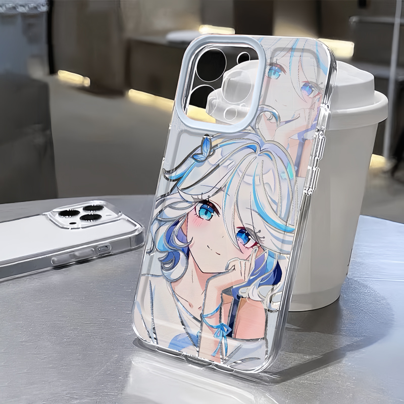 芙宁娜手机壳苹果13华为mate60芙卡洛斯iPhone15Promax小米14芙芙vivo原神OPPO水神12毛衣40元神11周边30适用 - 图2