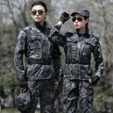 Камуфляжный летний износостойкий комплект для тренировок для работы