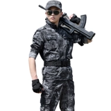 Камуфляжный летний износостойкий комплект для тренировок для работы