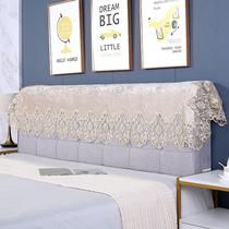 Fabric headboard headboard backrest towels 1 5M1 8M wood bed soft bag headboard dust cover modern minimalist cover