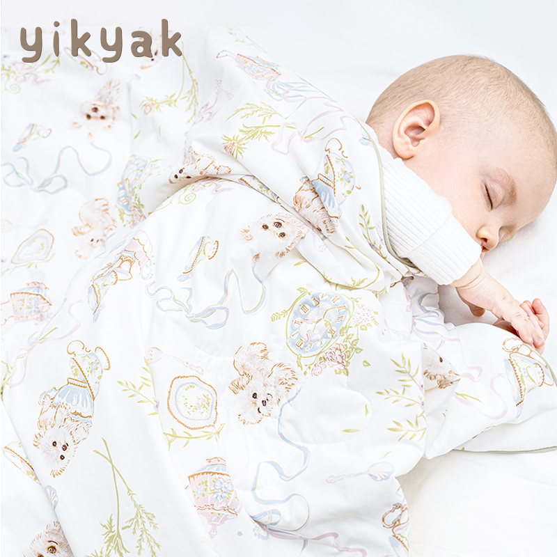 yikyak婴儿夏凉被夏季儿童凉感被冷感被幼儿园空调被