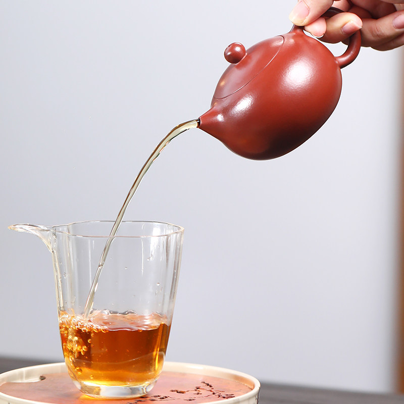 雅辞坊 纯手工原矿宜兴紫砂壶大红袍西施壶礼盒装 双重优惠折后￥69包邮 150ml~325ml多款可选