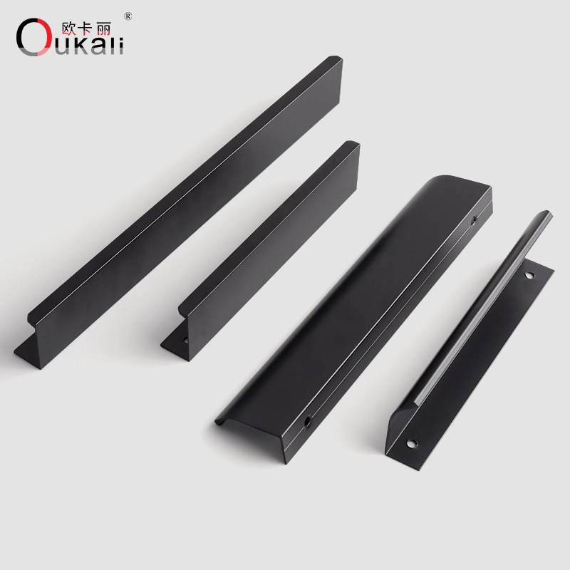 隐形长拉手抽屉高门衣柜门橱柜柜子现代简约黑色厨房门缝把手极简,淘宝优惠券,粉丝福利购,淘宝优惠卷