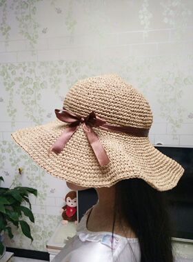 线升级版拉菲夏季钩帽子钩包包