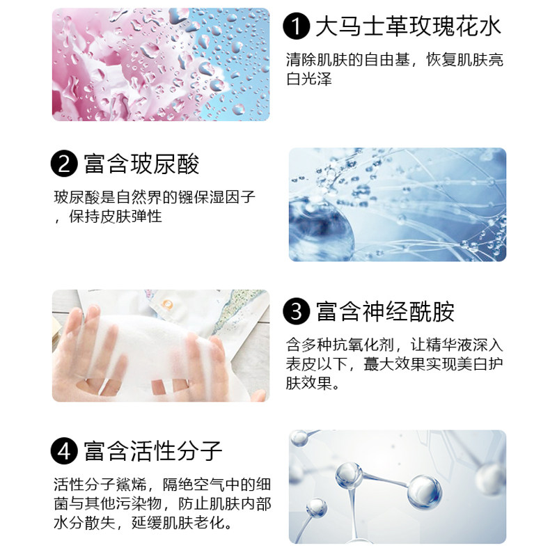 midflower法国午花大马士革超面膜 beautysuccess海外贴片面膜
