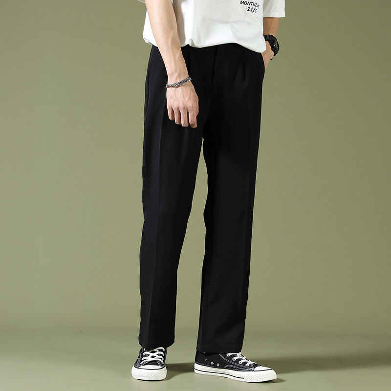 垂坠感西装裤男韩版潮流秋季dk西裤 jnol西裤