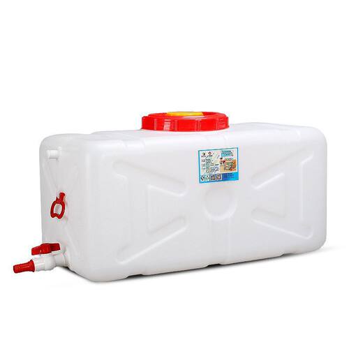家用塑料食品级水桶蓄水箱储水罐三轮车拉水水箱1吨2t3吨卧式水塔 - 图3